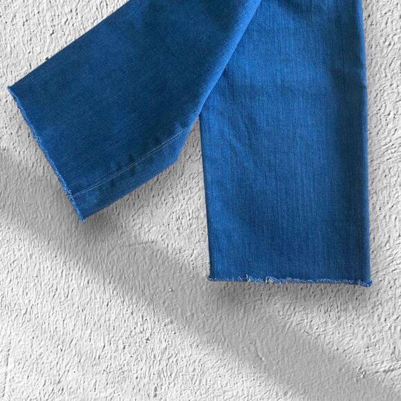 FRANK & EILEEN Jeans Wicklow Italian Performance Denim Straight Leg Blue Size 6 - Picture 9 of 16